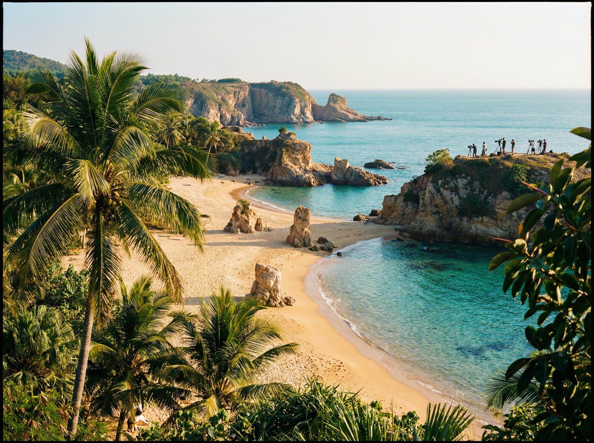 猎奇传媒大连金石滩外景拍摄